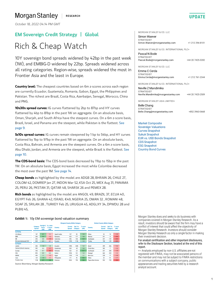 2022-10-18-Morgan Stanley Fixed-EM Sovereign Credit Strategy Rich  Cheap Watch-987786782022-10-18-Morgan Stanley Fixed-EM Sovereign Credit Strategy Rich  Cheap Watch-98778678_1.png